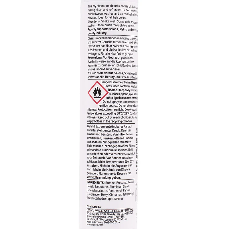 Paul Mitchell Dry Wash 100ml - shampooing sec