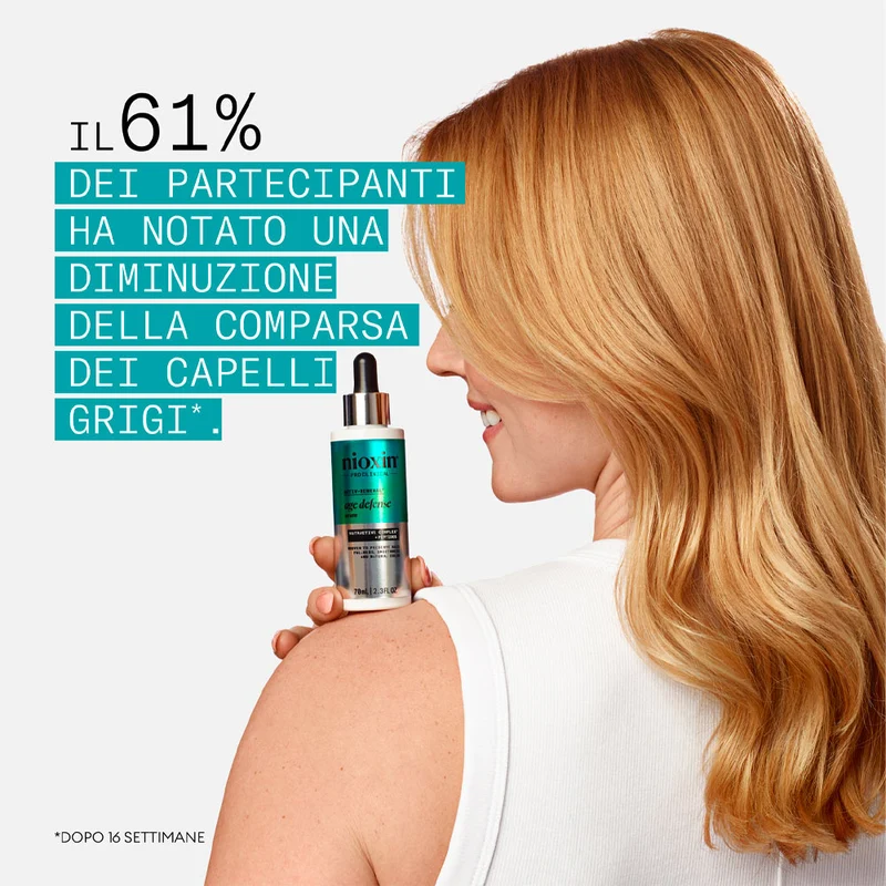 Nioxin Age Defense Serum 70ml - sérum anti-amincissement