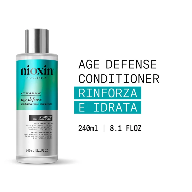 Nioxin Age Defense Conditioner 475ml - après-shampoing fortifiant