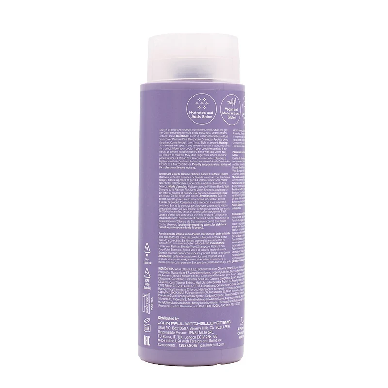 Paul Mitchell Platinum Blonde Violet Conditioner 300ml - après-shampoing pour cheveux blonds
