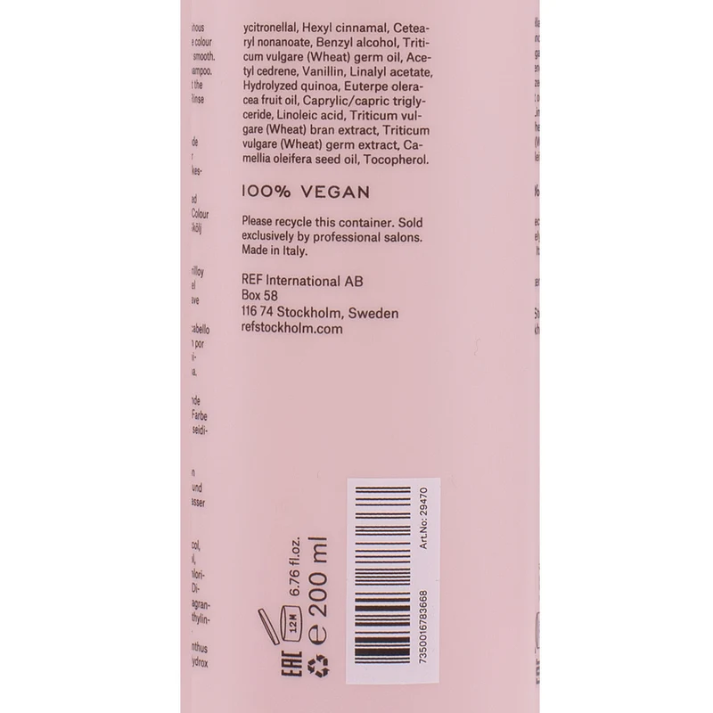 Stockholm Sweden Ref Illuminate Colour Instant Shine 200ml - lotion brillance cheveux colorés
