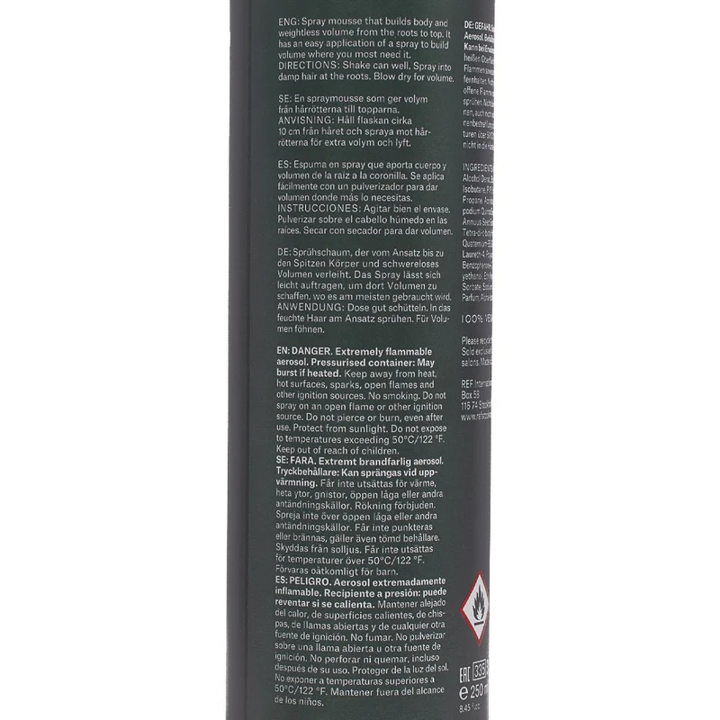Stockholm Sweden Ref Ref Root To Top N°335 250ml - mousse volumisante