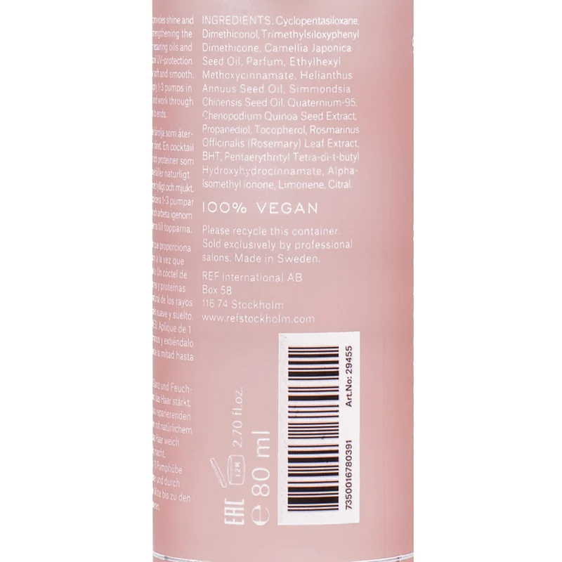 Stockholm Sweden Ref Shine Elixir 80ml - huile légère illuminatrice et nourrissante