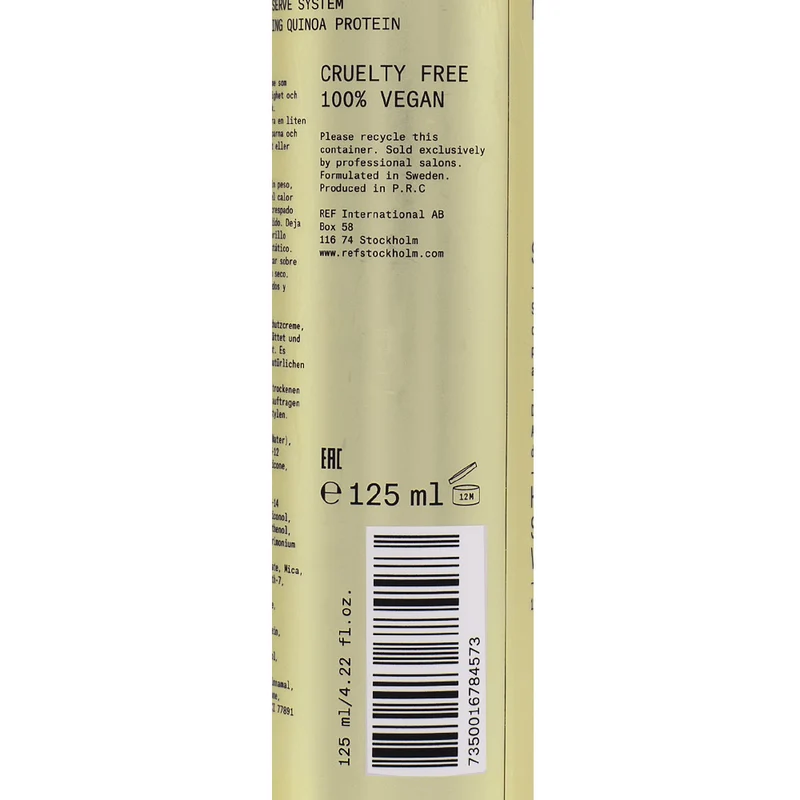 Stockholm Sweden Ref Stay Smooth N°241 125ml - crème thermoprotectrice anti-frisottis