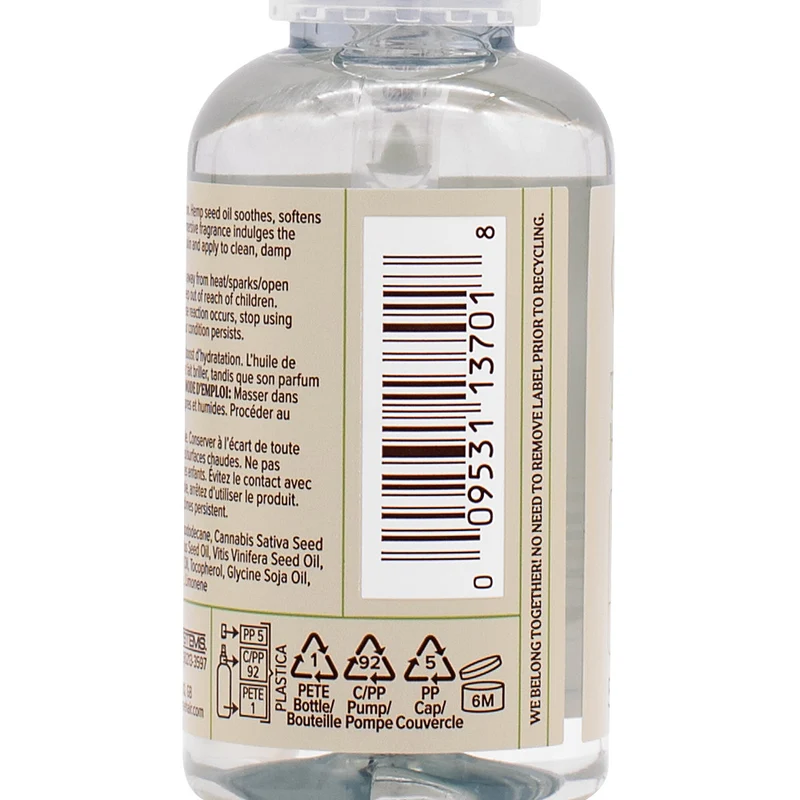 Paul Mitchell Tea Tree Hemp Replenishing Hair & Body Oil 50ml – huile 2-en-1 nourrissante et équilibrante