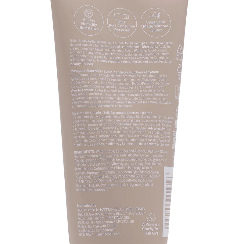 Paul Mitchell Smooth Sealing Mask 150ml - masque lissant