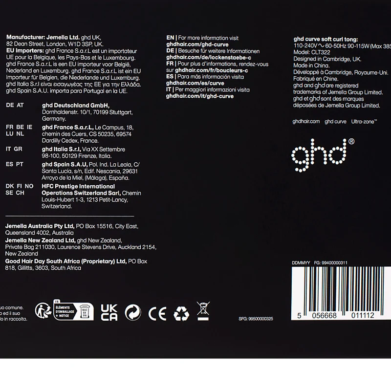 Ghd Curve Soft Curl Tong 32mm