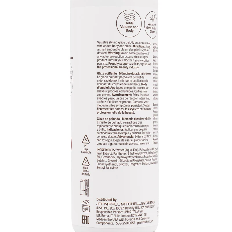 Paul Mitchell Flexible Hold Super Sculpt Styling Glaze 250ml - fluide coiffant