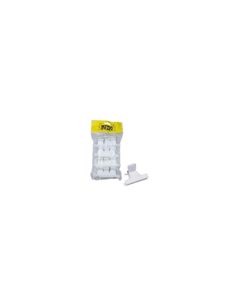 Pince Croco Blanche Eco Pm (6cm) X12