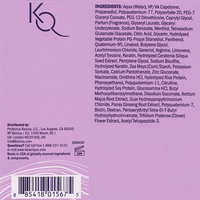Keranique Thickening & Texturizing Hair Mousse 100ml - mousse volumisante