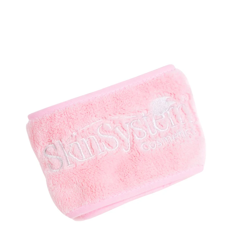 SkinSystem Bandeaux Skincare Rose - bandeaux éponge