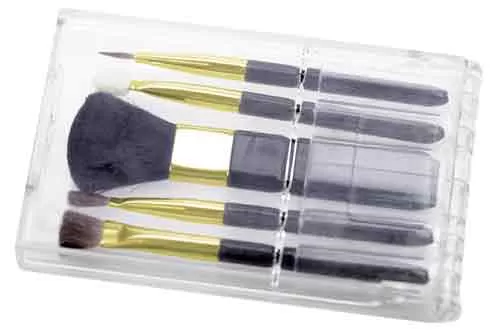 Pinceau Makeup Pm Kit 5 Pcs Etui Sac Deplix