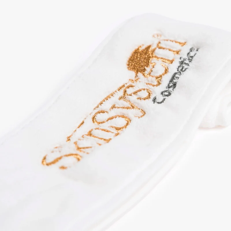 SkinSystem Bandeaux Skincare Blanche - bandeaux éponge