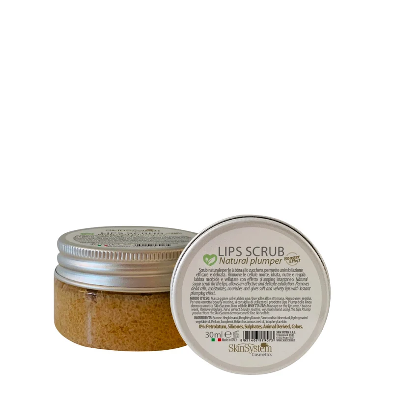 SkinSystem Natural Lips Scrub 30g – Natural Plumper Gommage Repulpant