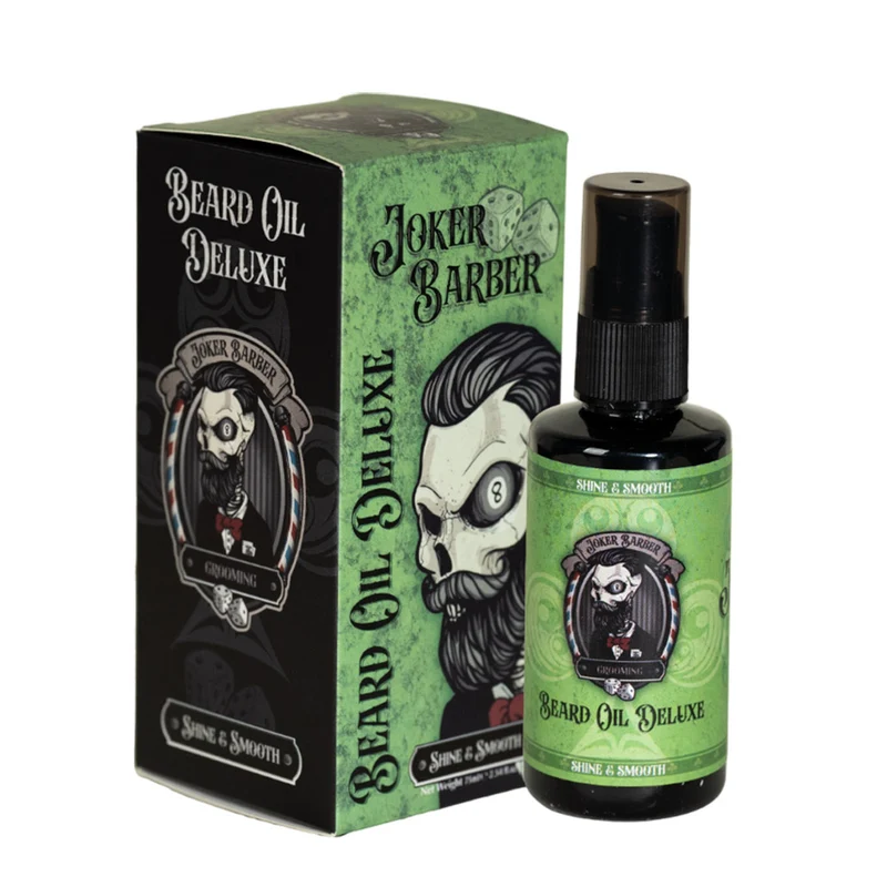 Joker Barber Beard Oil Deluxe 75ml - huile à barbe hydratante