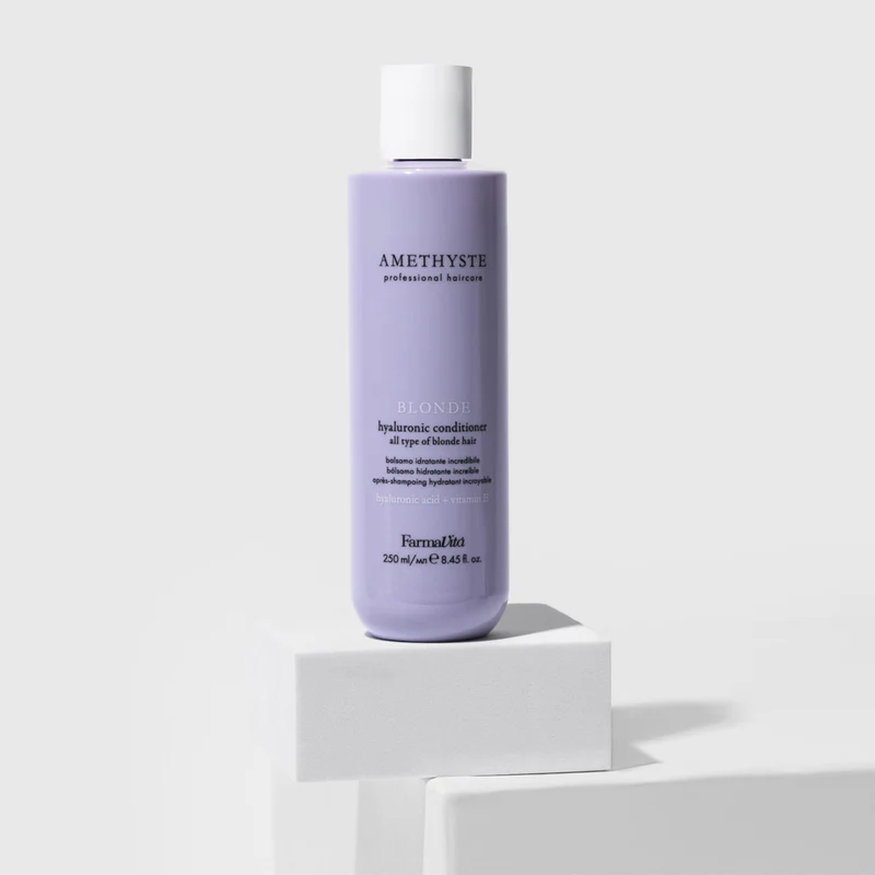 Farmavita Amethyste Blonde Hyaluronic Conditioner 250ml - conditionneur cheveux blonds