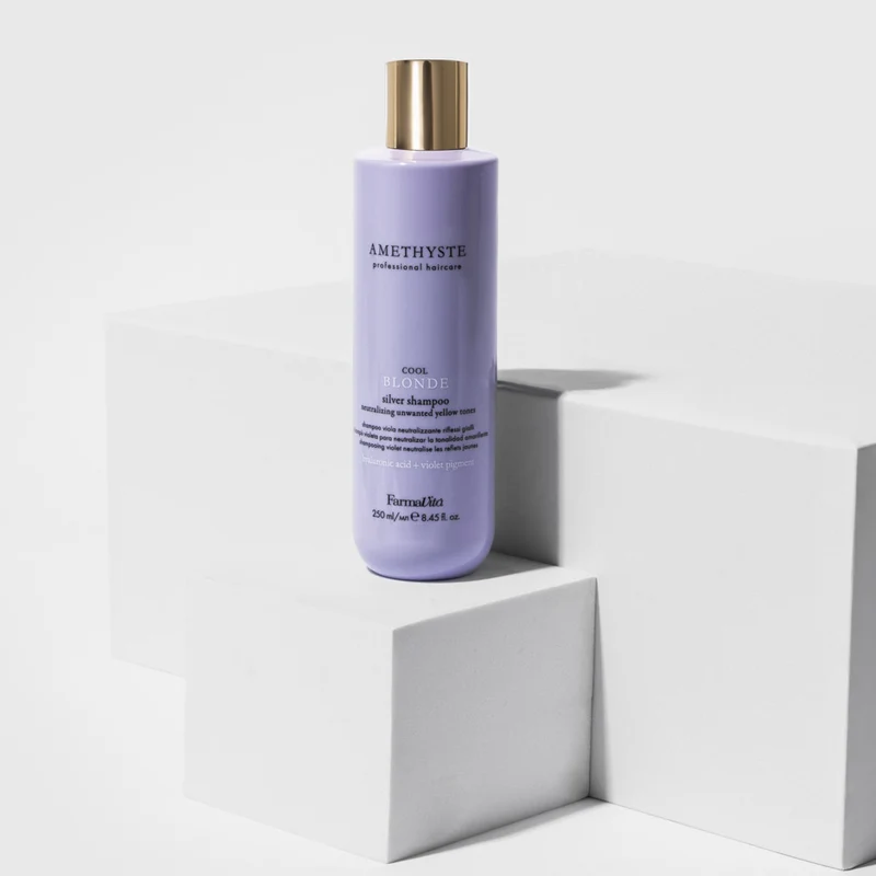 Amethyste Blonde Cool Blonde Silver Shampoo 250ml - shampooing anti-jaunissement