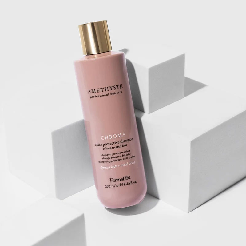 Farmavita Amethyste Chroma Color Protective Shampoo 250ml - shampoing cheveux colorés