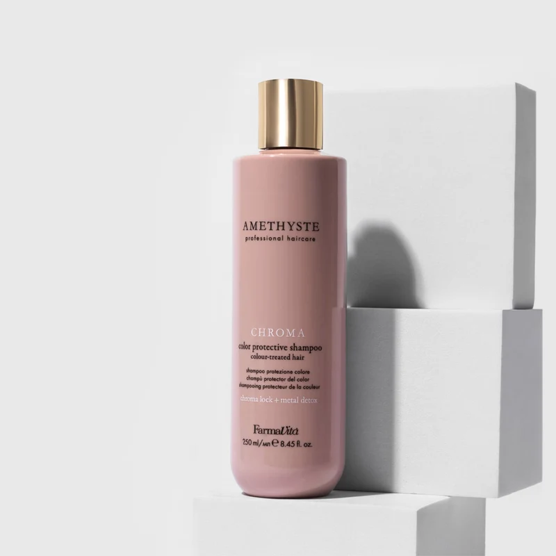 Farmavita Amethyste Chroma Color Protective Shampoo 250ml - shampoing cheveux colorés