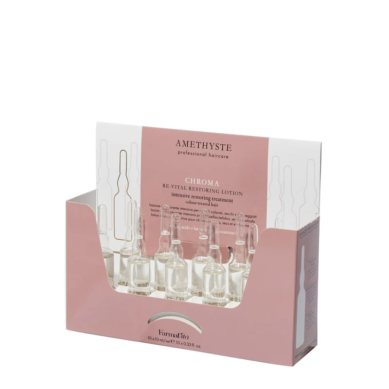 Farmavita Amethyste Chroma Re-Vital Restoring Lotion 10x10ml - ampoules restructurantes