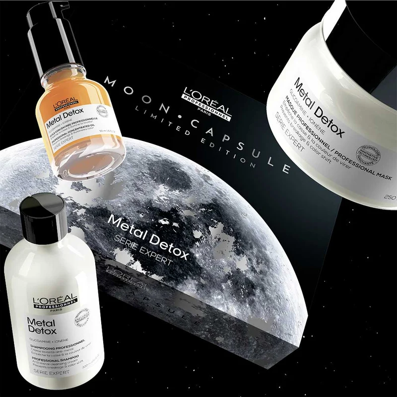 L'Oreal Moon Capsule Limited Edition Metal Detox - coffret de Noël