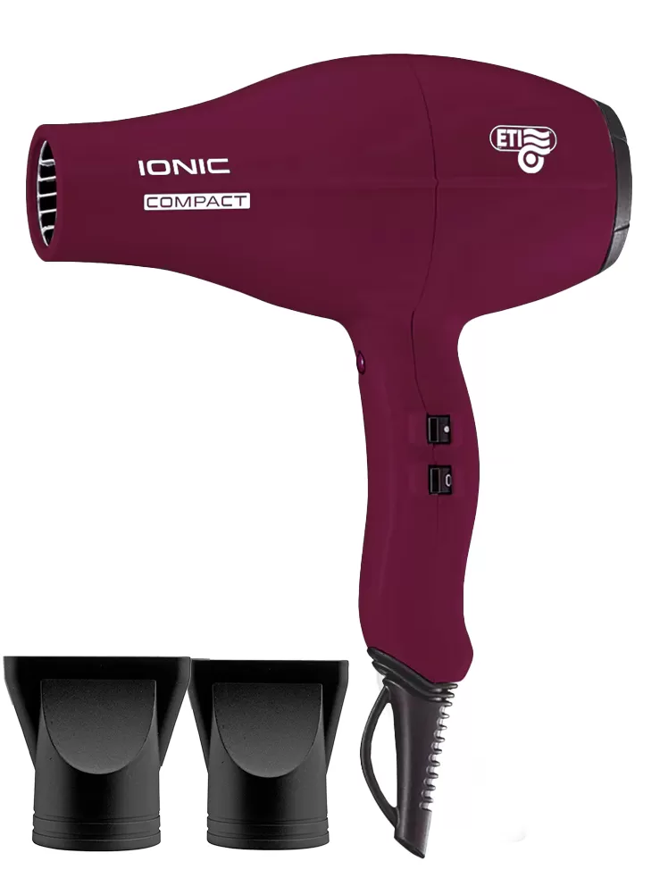 Séchoir MAT 2200W ETI IONIC Compact BORDEAUX