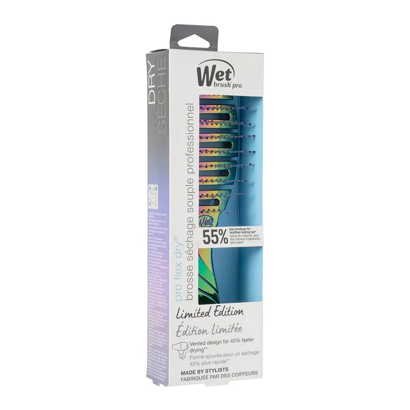WetBrush Flex Dry Iridiscent Icon Purple - brosse souple