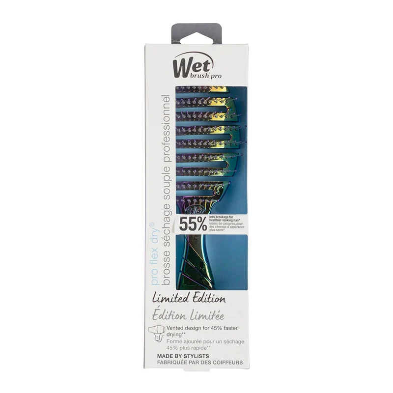 WetBrush Flex Dry Iridiscent Icon Purple - brosse souple