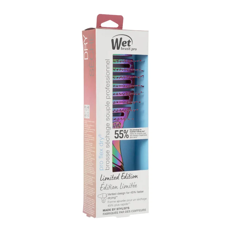 WetBrush Flex Dry Iridiscent Icon Cherry - brosse souple
