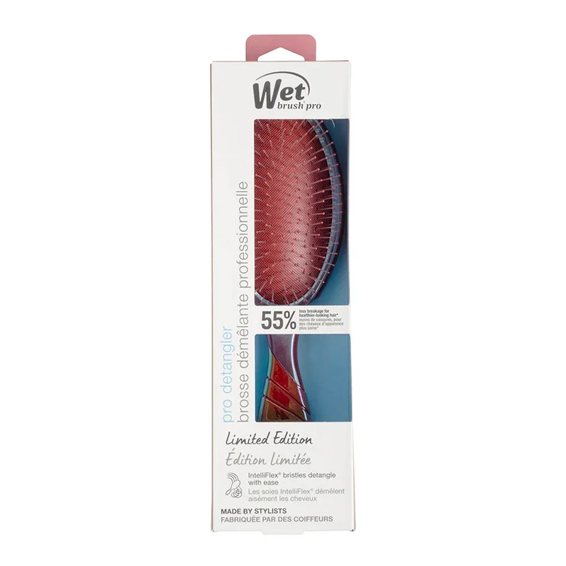 WetBrush Pro Original Detangler Iridescent Icon Cherry - brosse démêlante