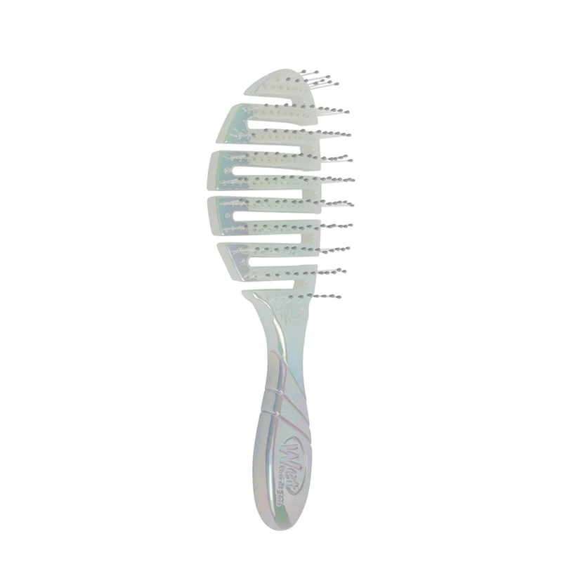 WetBrush Flex Dry Iridiscent Icon Silver - brosse souple