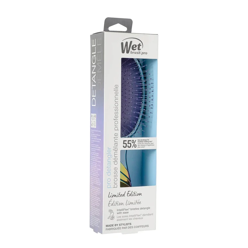 WetBrush Pro Original Detangler Iridescent Icon Purple - brosse démêlante