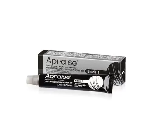 Teinture pour Cils APRAISE - Noir N°1, Tube 20 ml