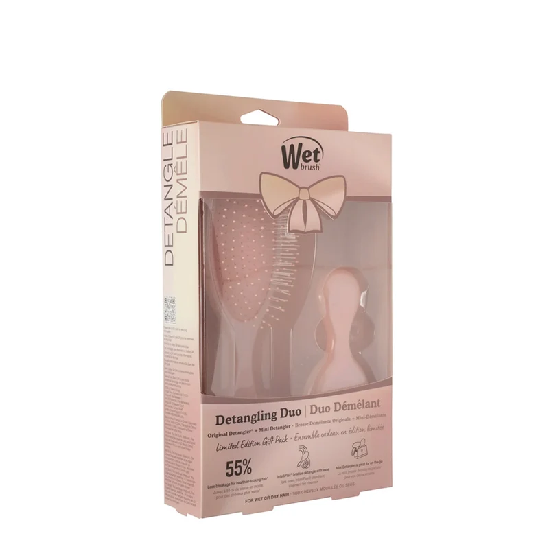 Wetbrush Detangling Duo Bronze - coffret de brosses