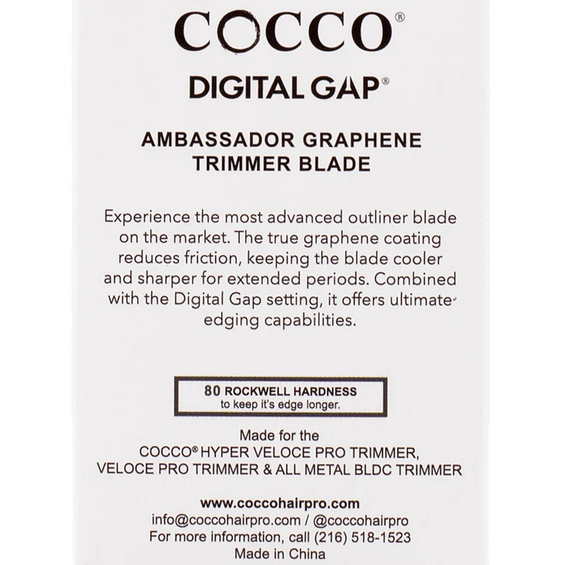 Cocco Ambassador Digital Gap Trimmer Graphene Blade - lame de rechange