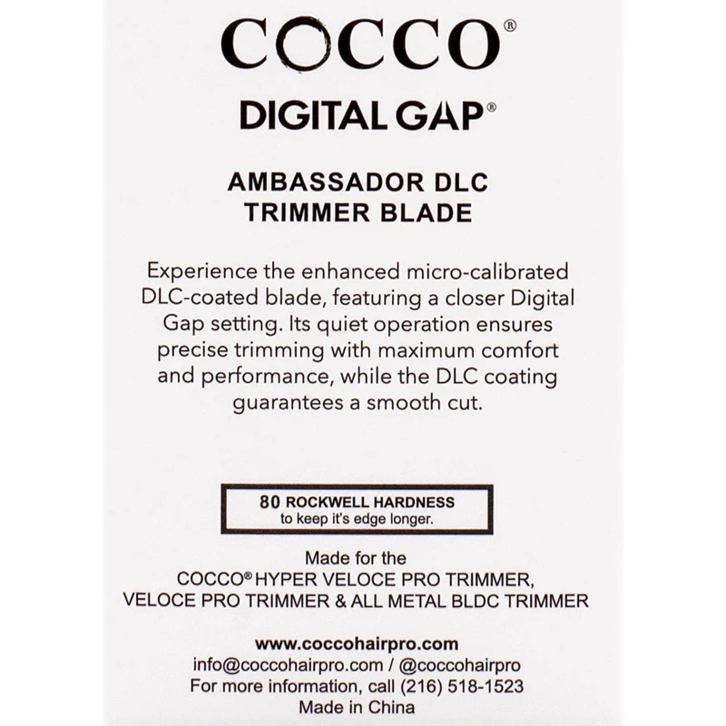Cocco Ambassador Digital Gap DLC Trimmer Blade - lame de rechange