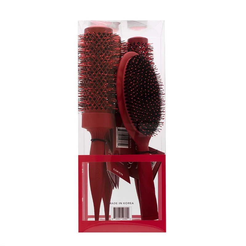Cocco Aura Brush Set Rouge 4pcs - set de brosses