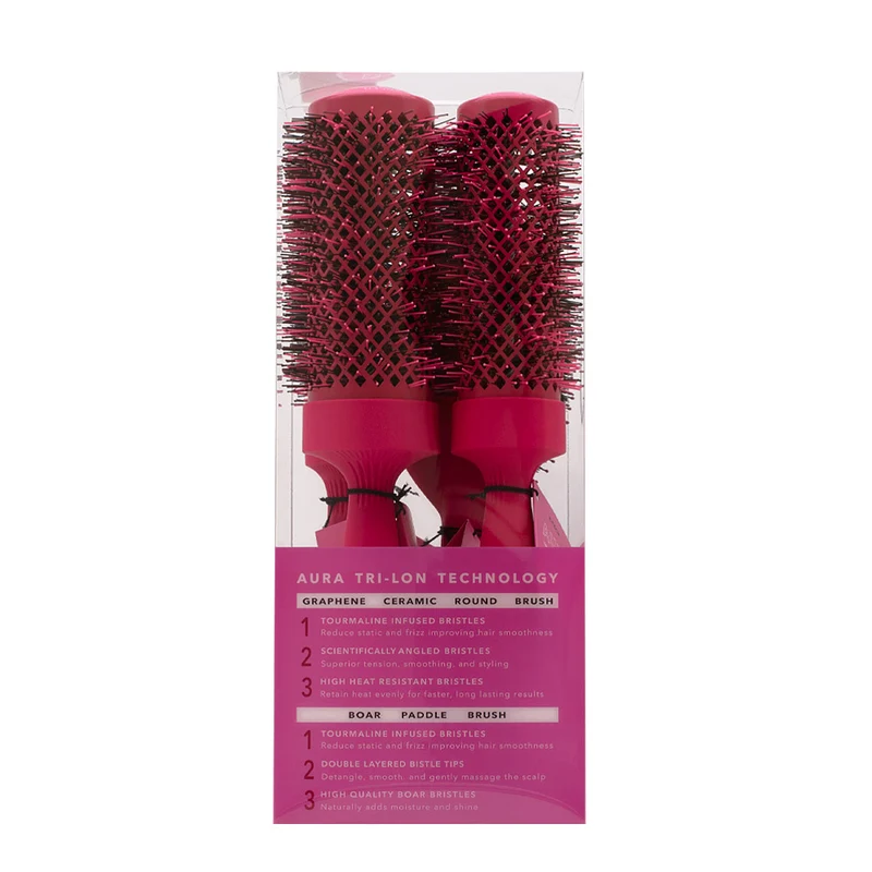 Cocco Aura Brush Set Rose 4pcs - set de brosses