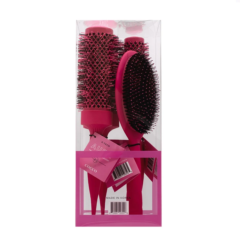 Cocco Aura Brush Set Rose 4pcs - set de brosses