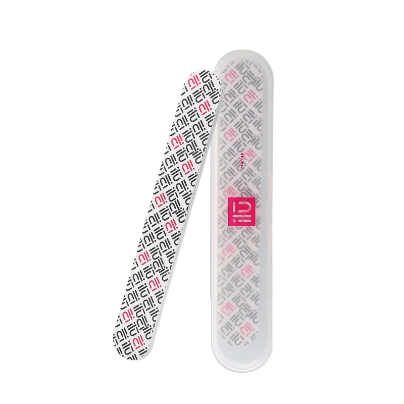 ilū Nail File Medium Pocked Grid 240/240 - kit de limes