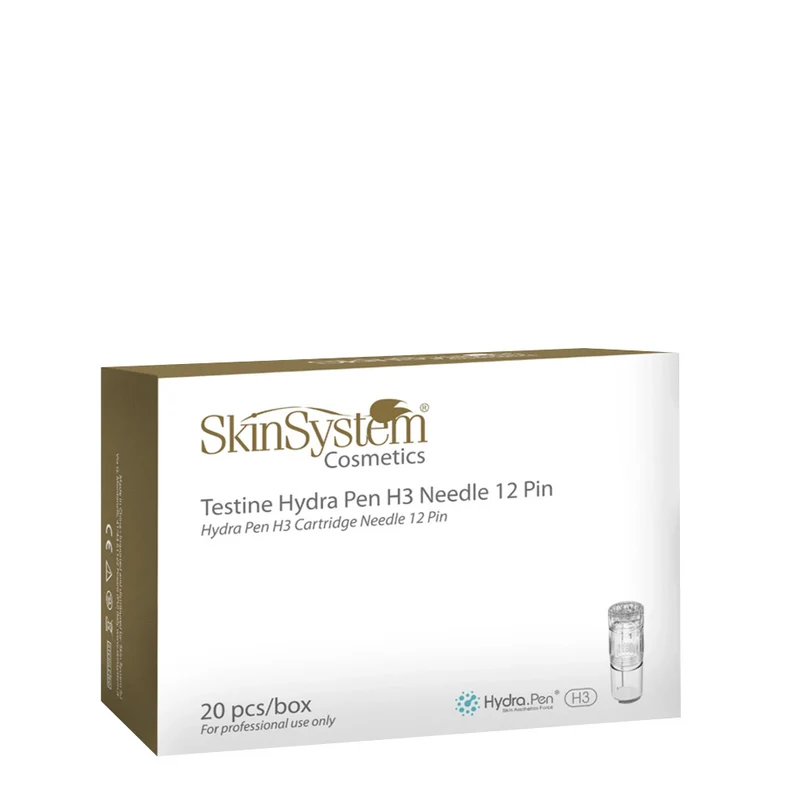 SkinSystem Hydra Pen H3 Cartridge Needle 12 Pin - têtes pour dispositif hydrapen
