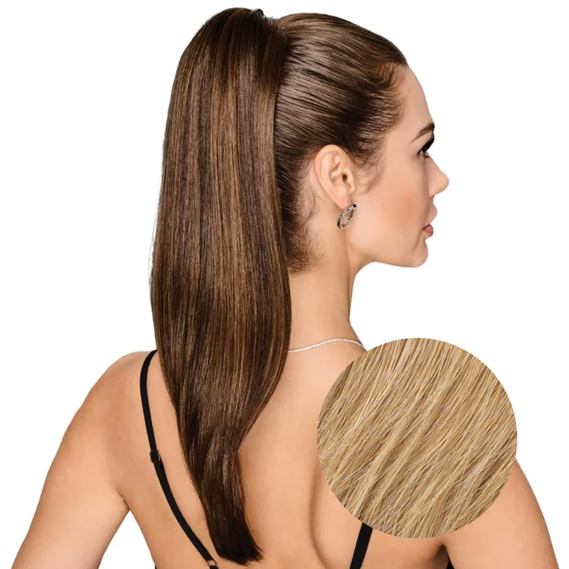 Hairdo Queue de Cheval Lisse R25 Blond Moyen Doré 53cm