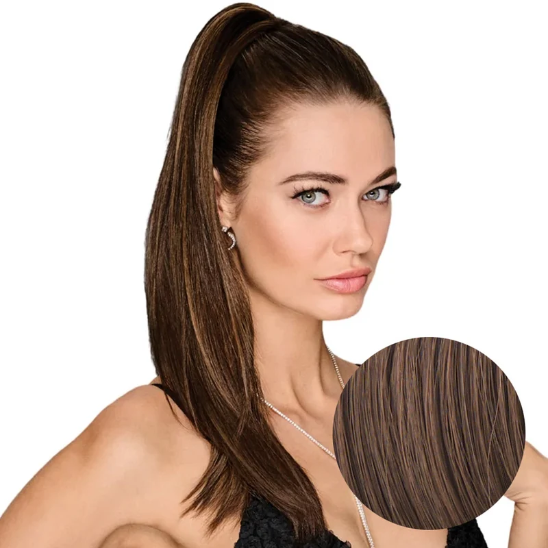 Hairdo Queue de cheval Lisse R830 Marron Clair Doré 53cm