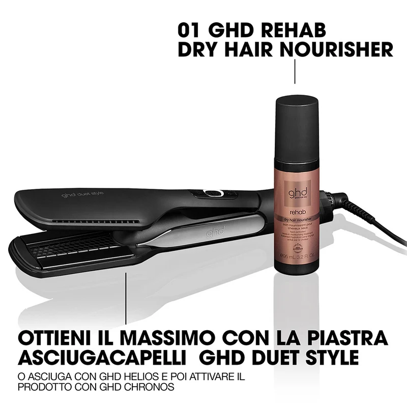 Ghd Rehab Dry Hair Nourisher 95ml - soin hydratant sans rinçage