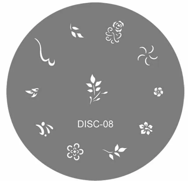 Stamp Tamponage Pochoir Disc-08 - IB