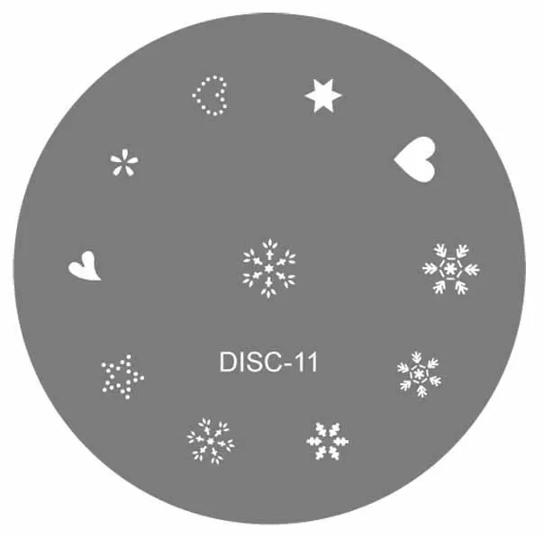 Stamp Tamponage Pochoir Disc-11 - IB