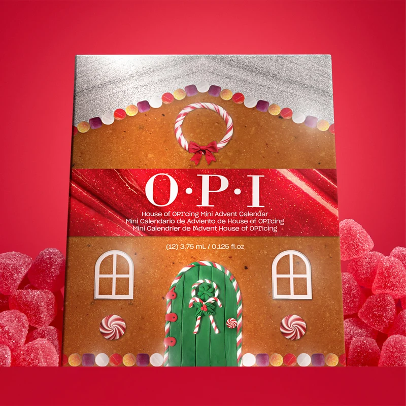 OPI Nail Lacquer Holiday 25 Good Enough To Treat 12x3.75ml - mini calendrier de l'avent
