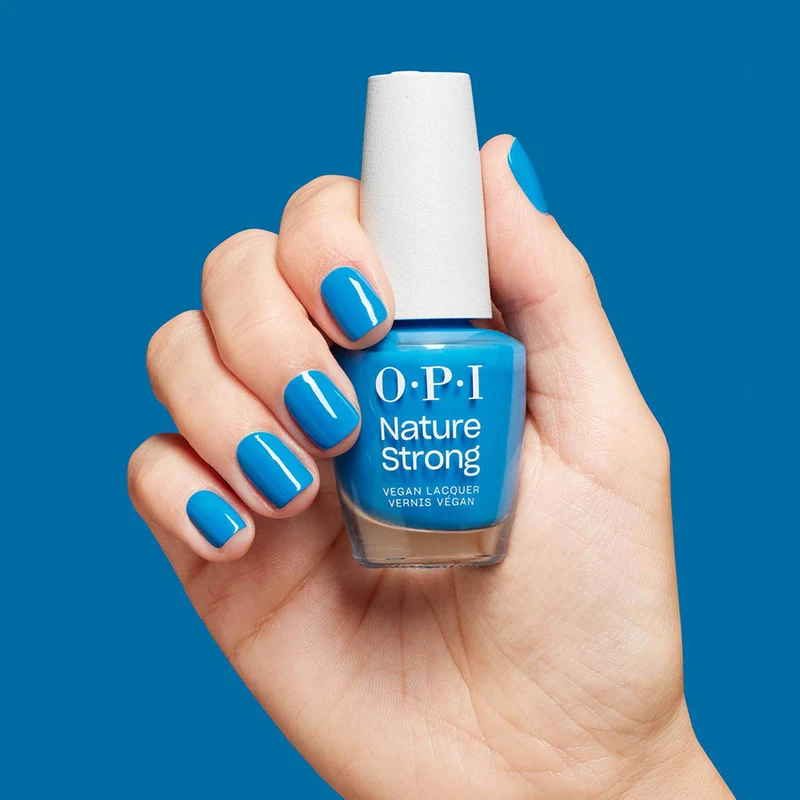 OPI Nature Strong NAT044 Strong Fresh as a Blue Daisy 15ml - vernis à ongles vegan