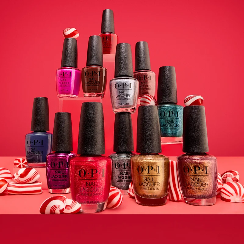 OPI Nail Laquer Holiday 25 Havin' a Candy Ol' Time 15ml - vernis à ongles bleu OPI