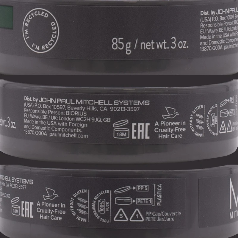 Paul Mitchell MITCH Dry Paste 85gr - argile texturisante